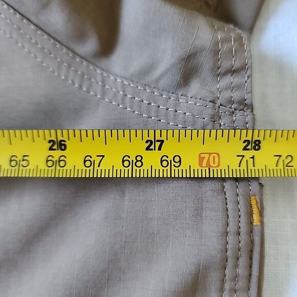 Ariat Rebar Shirt Mens XXL 2XLT Tan Vented Venttek Button Down Short Sleeve - Picture 6 of 9